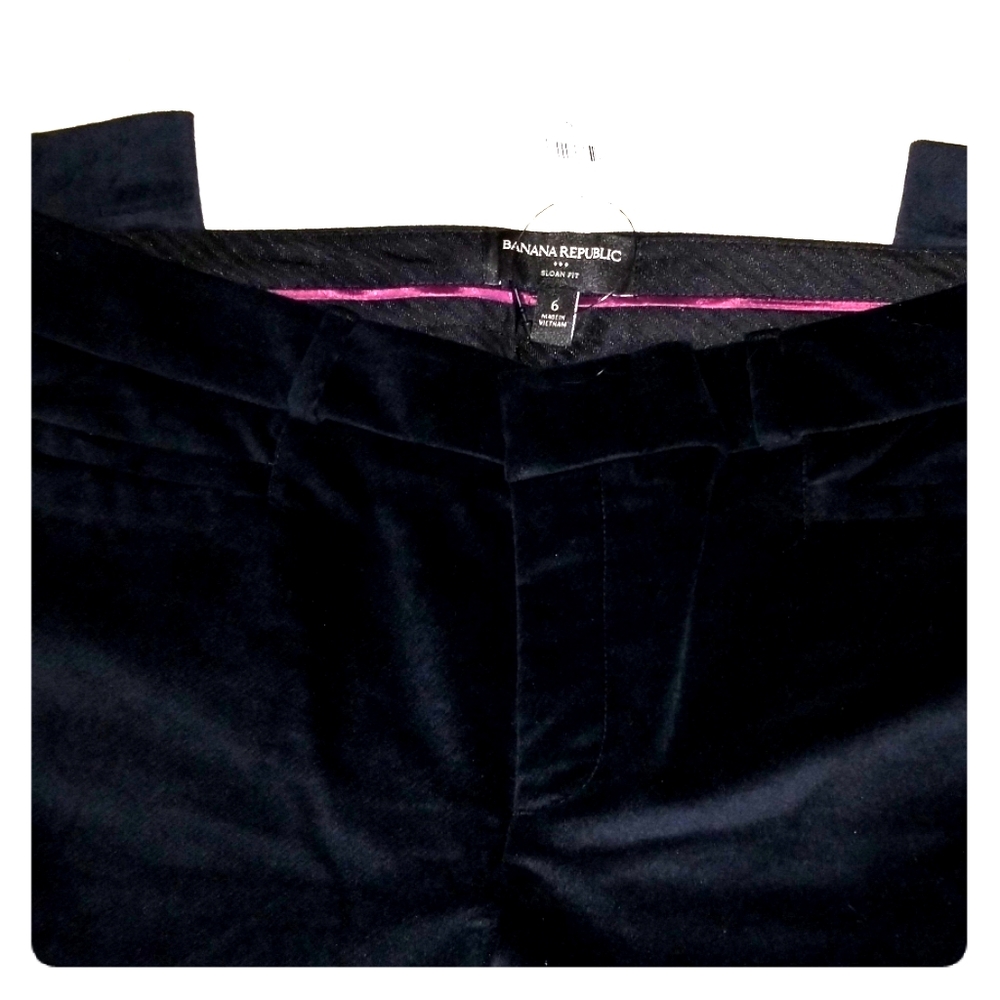 Pants Velvet Banana Republic Sloan Cropped